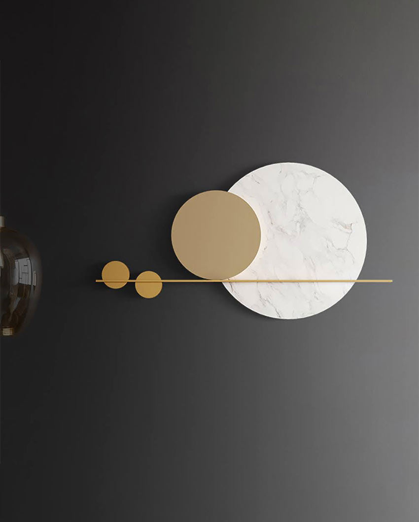 White Moon Decor Metal Wall Art