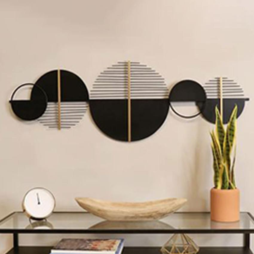 Modern Metal Black Wall Art