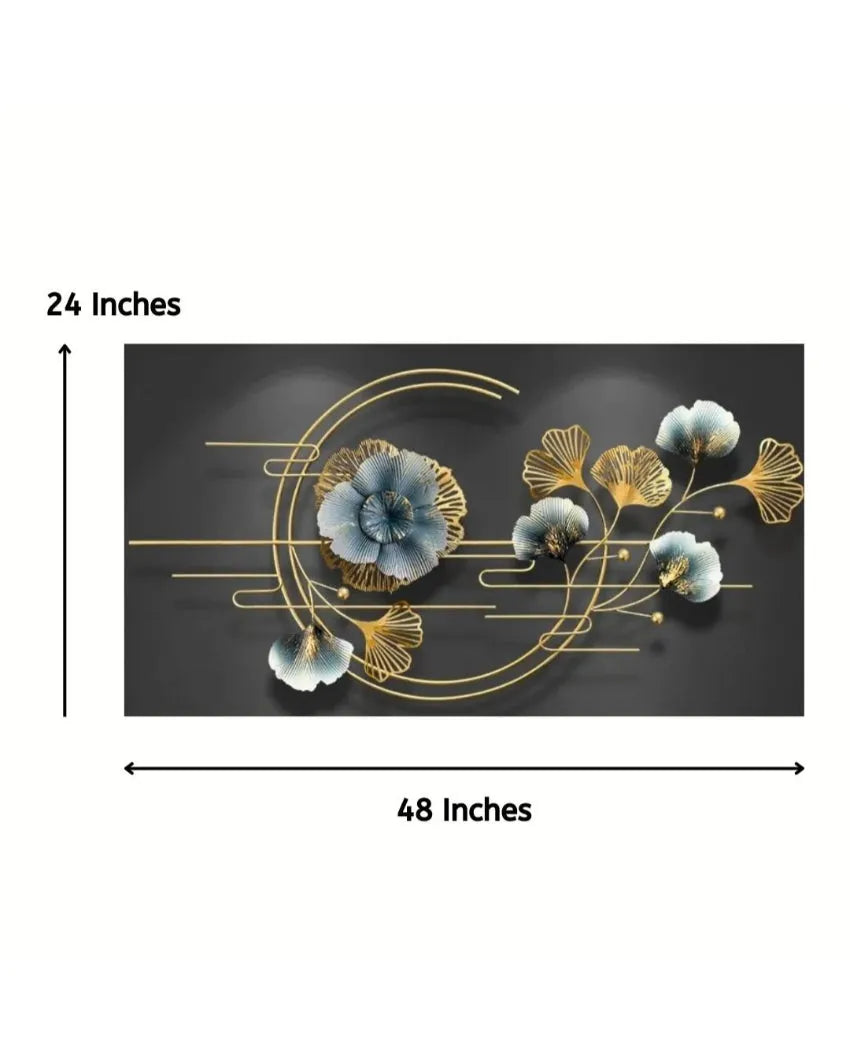 Majestic Bouquet Metal Wall Art