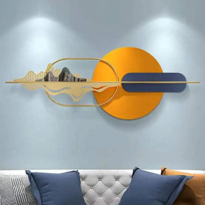 Sundown Sierra Metal Wall Art