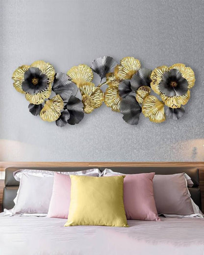 Black And Gold Wrought Metal Wall Art