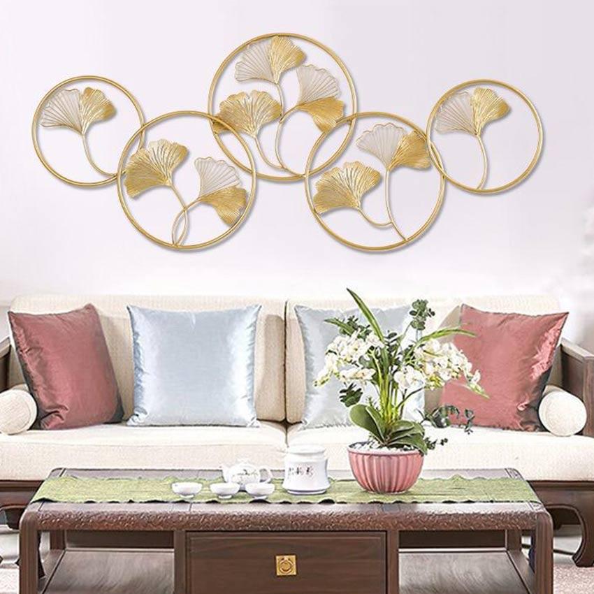 Metallic Circles Wall Art