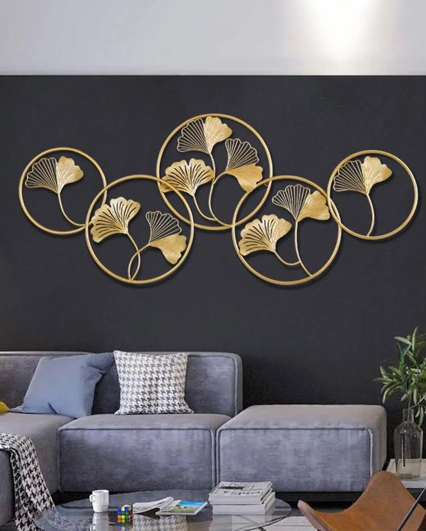 Metallic Circles Wall Art