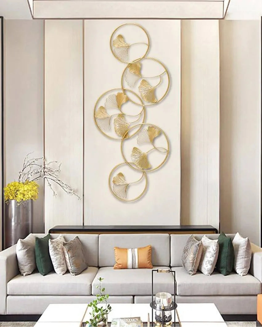 Metallic Circles Wall Art