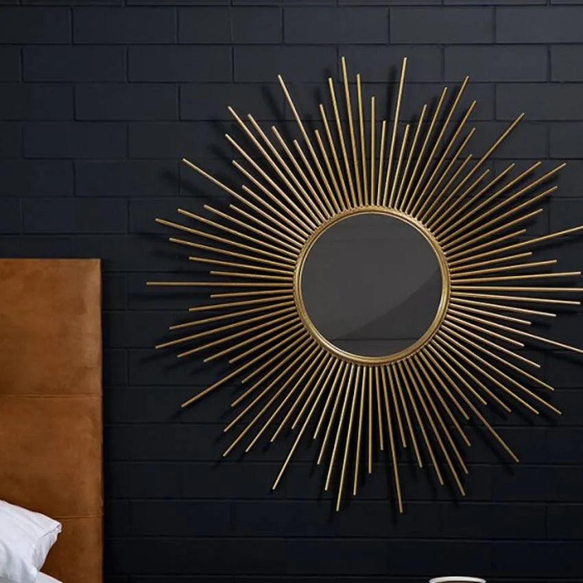 Star Burst Wall Mirror