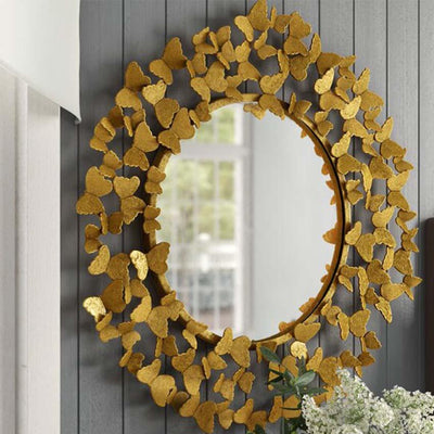 Butterfly Accent Wall Mirror