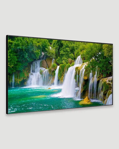 Forest Waterfall Wall Painting