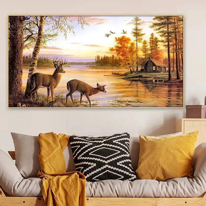 Nature Scenery Wall Painting