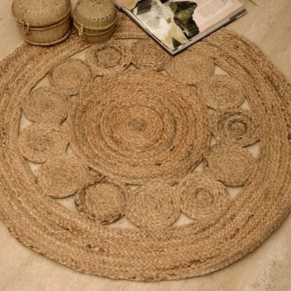 Rustic Jute Rug | 36 inches