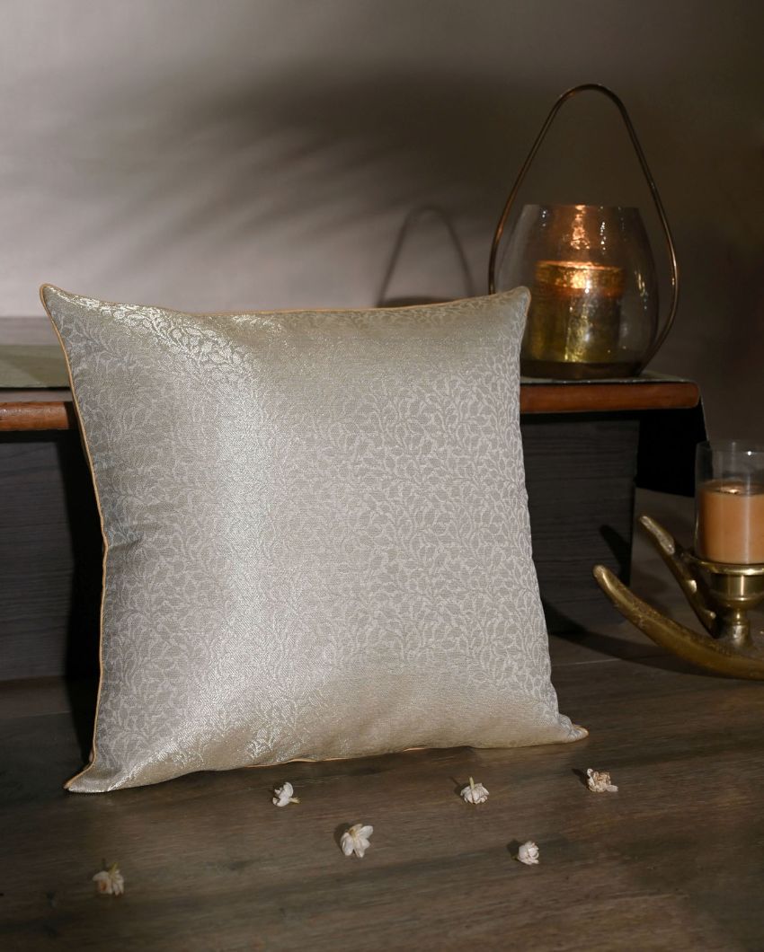 Luxe Blended Silk Cushion Cover | 16 x 16 inches