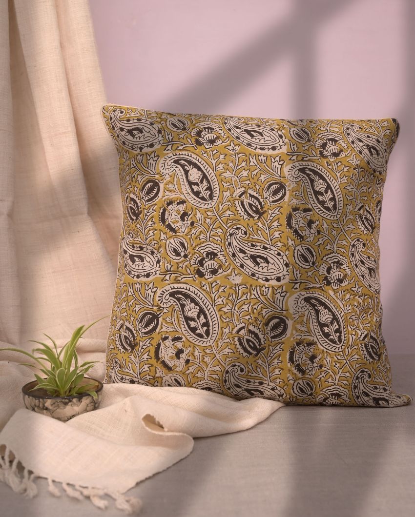 Natural Cotton Cushion Cover | 16x16 inches