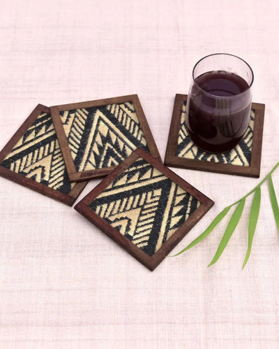 Versatile Cotton Coasters | Set of 4 | 4 inches