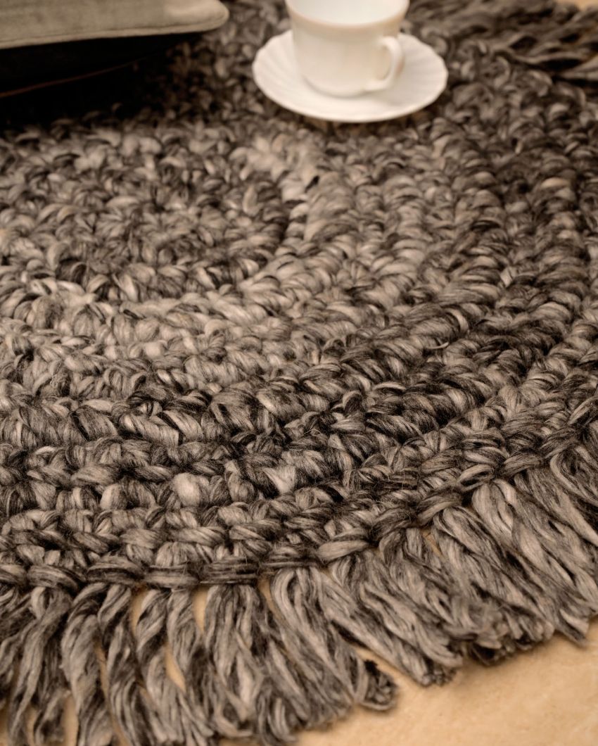 Plush Woolen Rug | 24 inches
