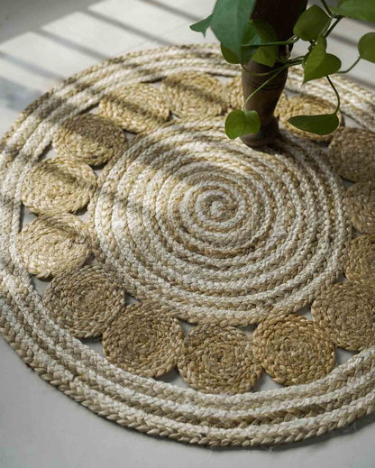 Natural Jute Rug | 24 inches