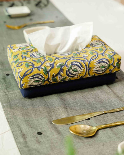 Trendy Cotton Tissue Box | 6 x 10 inches