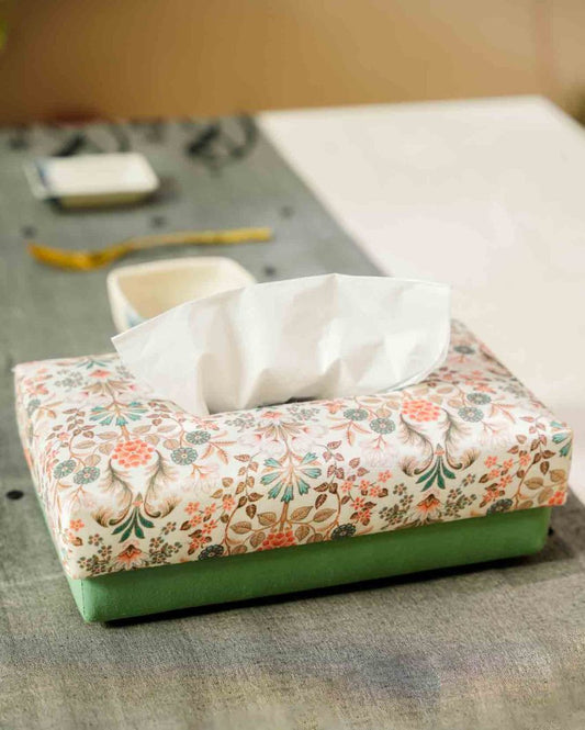 Luxurious Blended Silk Tissue Box | 6 x 10 inches