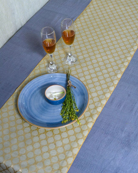 Luxurious Blended Silk Table Runner | 78 x 14 inches