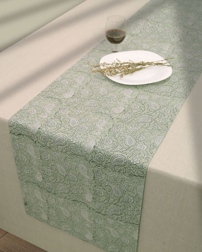 Natural Cotton Table Runner | 78 x 14 inches