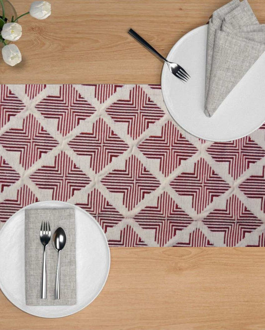 Eco-friendly Cotton Table Runner | 78x14 inches