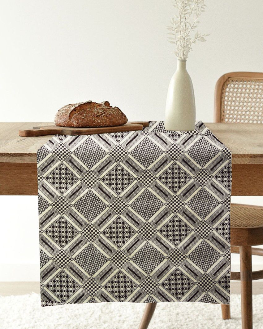 Sustainable Cotton Table Runner | 78 x 14 inches