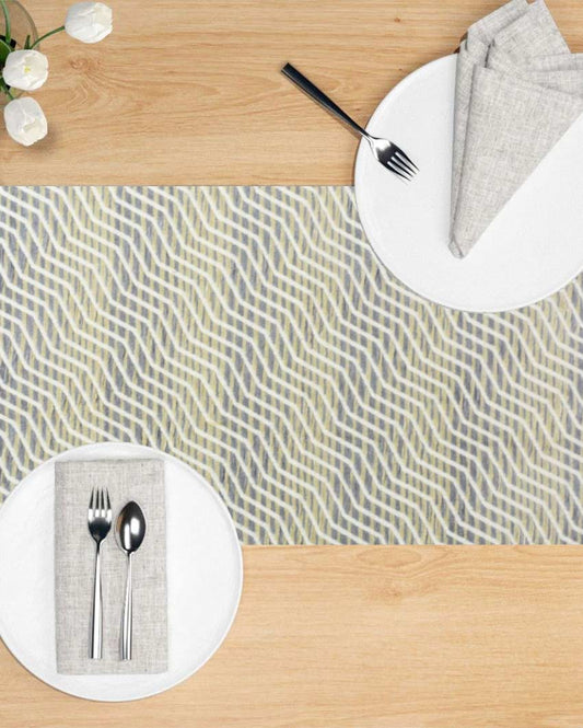 Stylish Cotton Table Runner | 78x14 inches