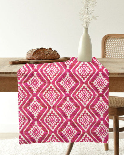 Modern Cotton Table Runner | 78 x 14 inches