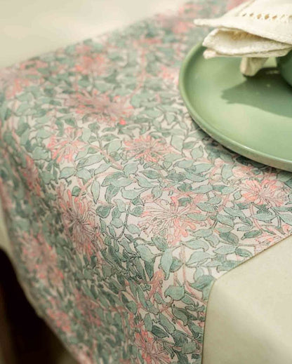Vintage Cotton Table Runner | 78 x 14 inches