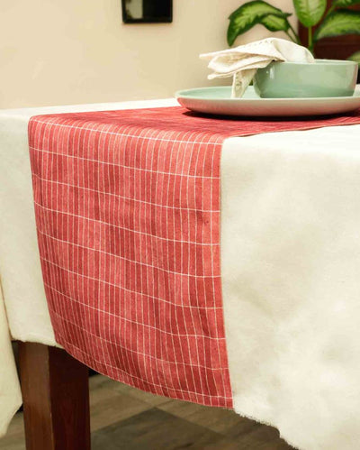 Retro Cotton Table Runner | 78 x 14 inches