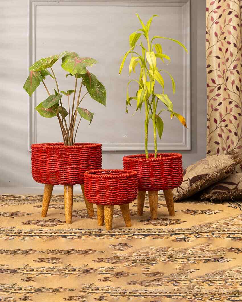 Hearth Jute Planter | Set Of 3 | Plant not included