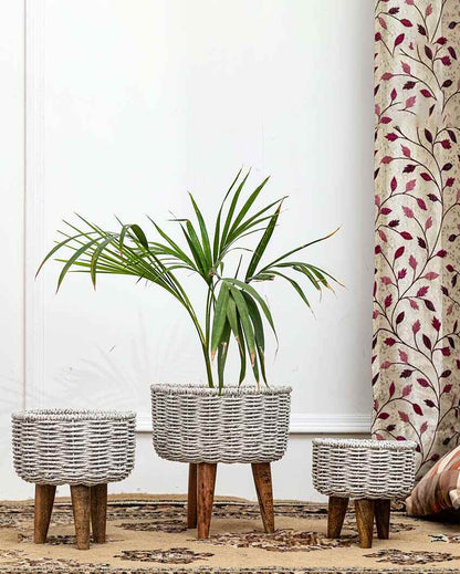 Hearth Jute Planter | Set Of 3 | Plant not included