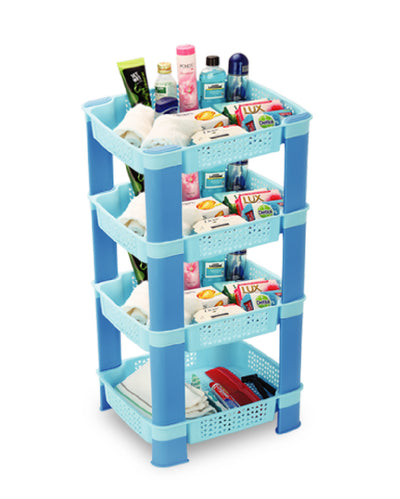 Multi-Purpose 4-Tier Rack Organizer | 11 x 13 x 30 inches