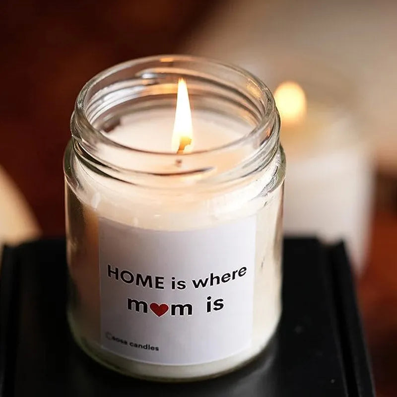 Home is Mom Scented Candle Default Title