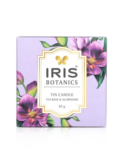 Botanicas Tin Candle Fragrance  | Multiple Fragrances  | 85 gms | Set Of 2 | 3 x 2 inches
