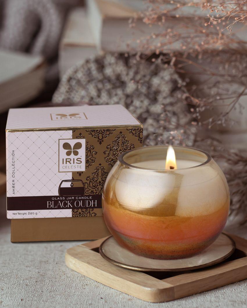 Amber Collection | Matka Candle Fragrance Black Oudh 4.8 Inches