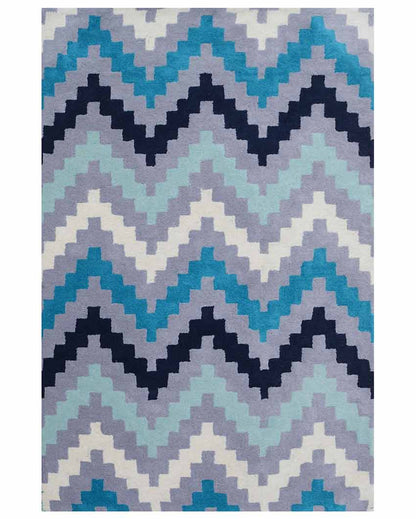 Blue Mountain Hand Tufted Wool Carpet 2 X 5 Ft