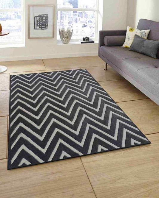Grey Canvasify Hand Tufted Wool Carpet 2 X 5 Ft