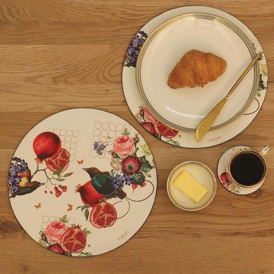 Blossom Series Round Tablemats | Set Of 6 Default Title