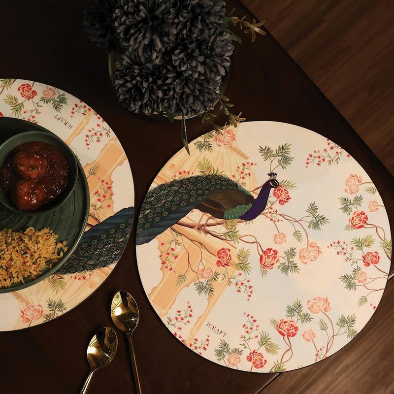 Mor Series Round Tablemats | Set Of 6 Default Title