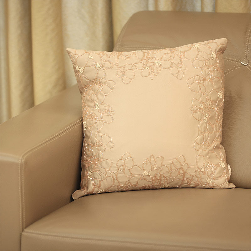 Amara Cushion Cover |  Multiple Colors Beige