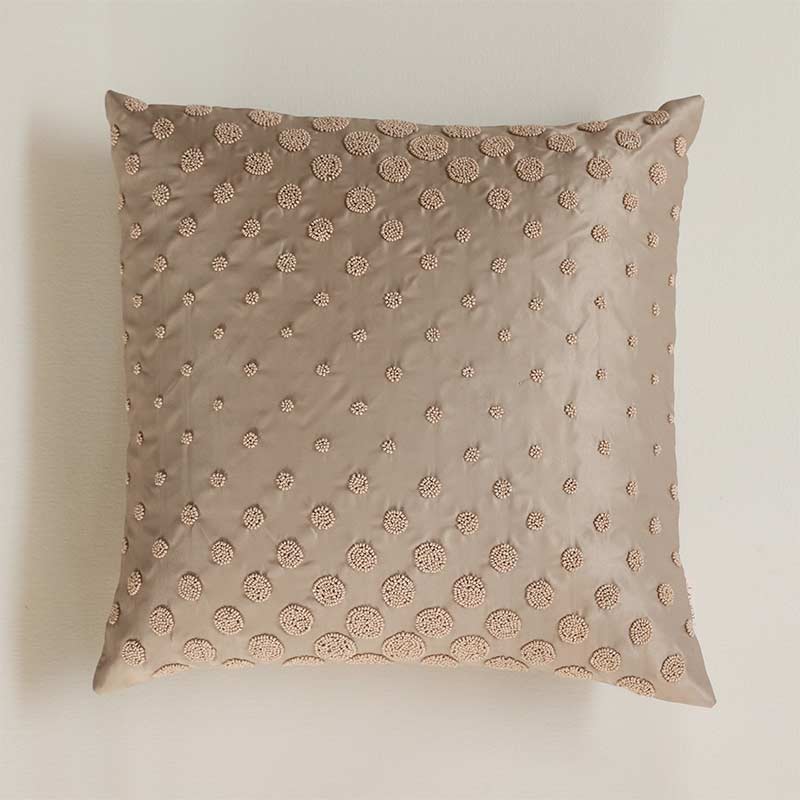 Anushka Cushion Cover | Multiple Colors Beige