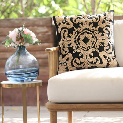 Sumya Cushion Cover| Multiple Colors Black