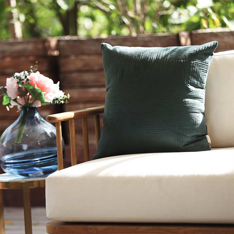 Lavanya Cushion Cover | Multiple Colors Green