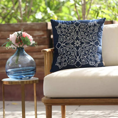 Aarya Cushion Cover | Multiple Colors Cobalt Blue