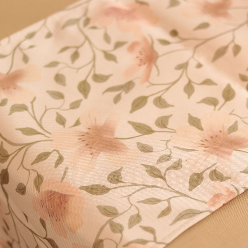 Light Pink Floral Soothing Print Table Runner | 72 X 12 Inches Default Title