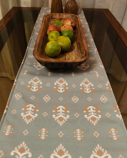 Cultural Grace Table Runner In Indian Style | 72 X 12 inches