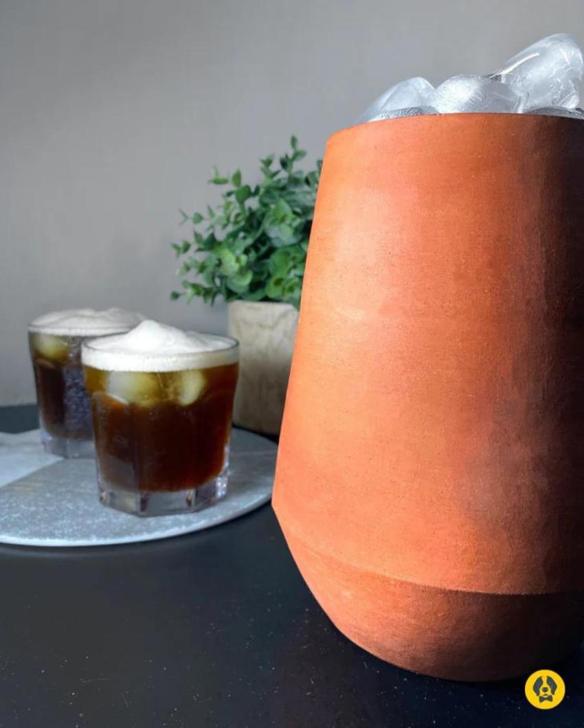 Igloo Terracotta Portable Wine Chiller | 6 x 6 x 7 inches