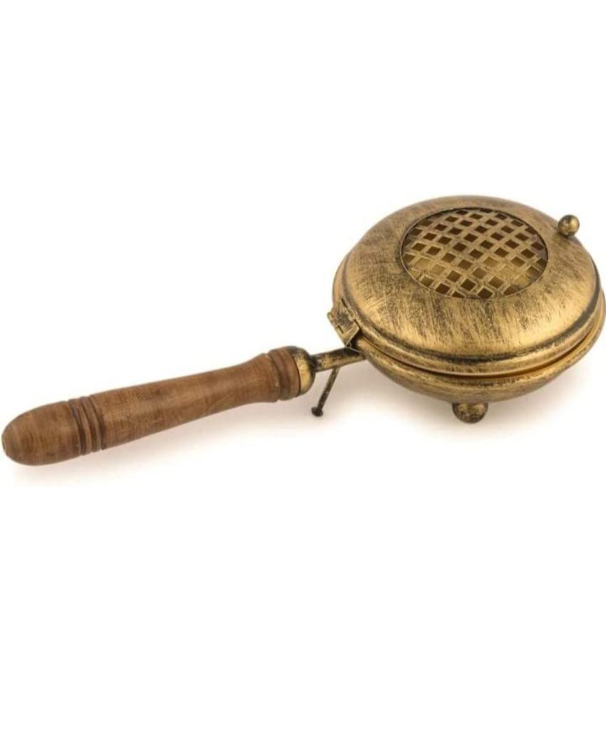 Incense Iron Dhoop Loban Burner with Handle