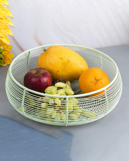 Versatile Iron Green Basket