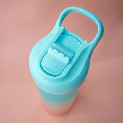 Pastel Sipper Bottle With Straw