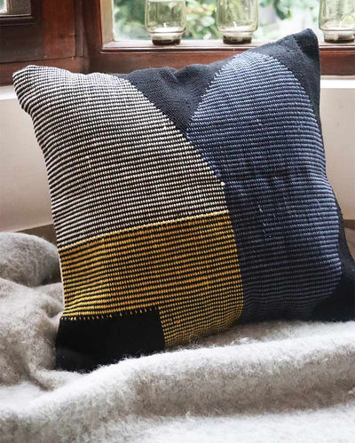 Twilight Mesh Cotton Cushion Cover | 18 x 18 inches